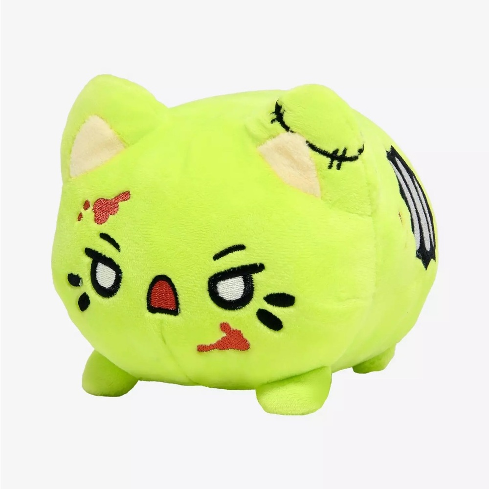 Tasty Peach Meowchi Green Zombie Plush